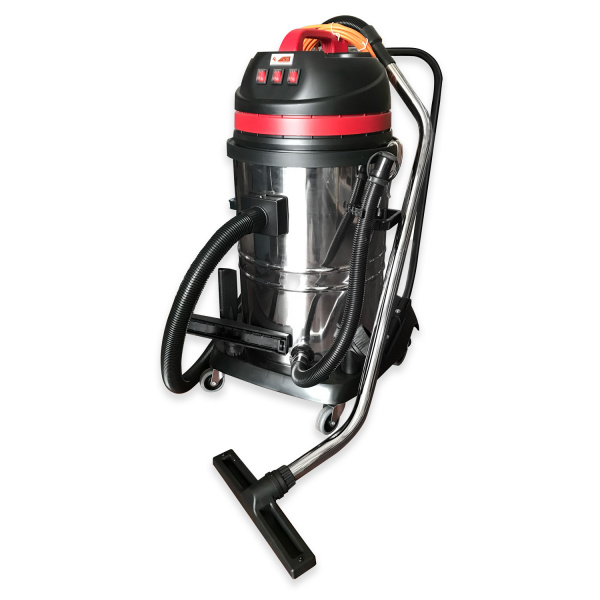 Staubsauger und Nasssauger 3 Motoren, 75 l
