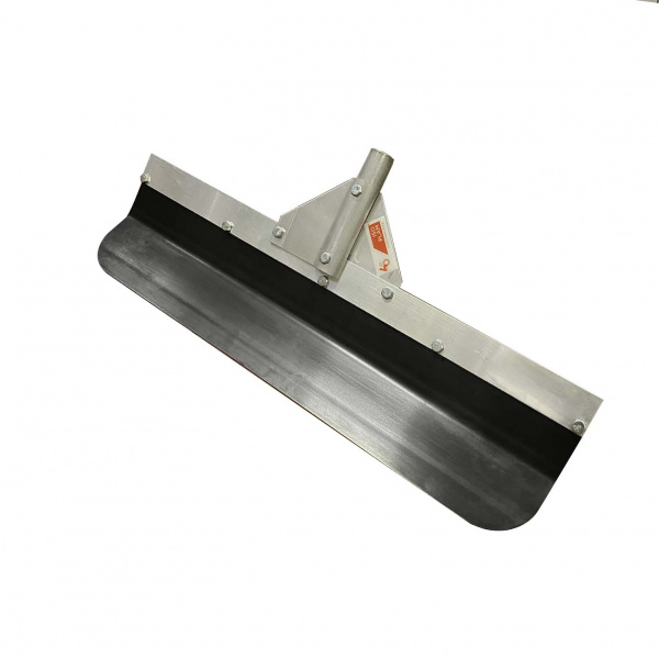 Round edge flex blade smoother 